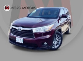 Reliable 2015 Toyota Highlander XLE hybrid with 8 seats, roof, leather interior, Apple CarPlay, and.