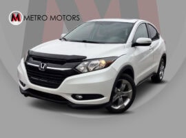 Compact SUV with sunroof, side and rear cameras, lane assist, and infotainment system. Well-maintain.