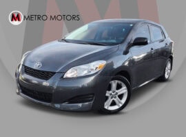 Reliable 2013 Toyota Corolla Matrix with low documented kilometers and full service history.